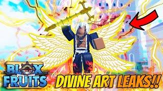 Crazy *INSANE* New Divine Art Quest Leak In Blox Fruits Update 24!!