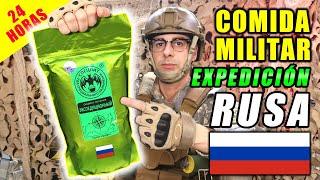 Probando COMIDA MILITAR RUSA de EXPEDICIÓN 24 HORAS | MRE RUSIA | Curiosidades con Mike - T4 E36