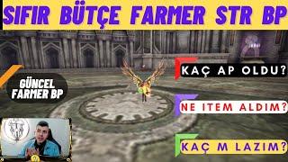 SIFIR BÜTÇE İLE EN UYGUN STR BP FARMER ÇAR | KAÇ AP OLDU? | Knight Online