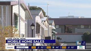 Mobile home sales on the rise