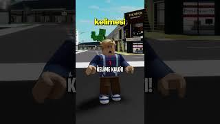 Roblox'ta Herkesin Sayılı Kelime Hakkı Var!  #shorts