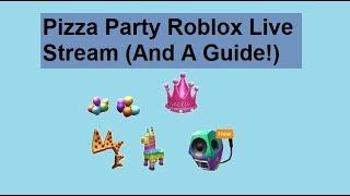 ROBLOX Pizza Party Event Live Stream