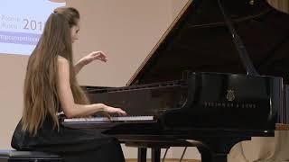 1st round Inna Sergeeva 1st International Russian Music Piano Competition, Ryazan, 2019