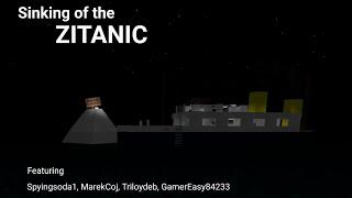 Sinking of the Zitanic ||| Roblox