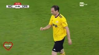 Massimiliano Allegri Plays as Footballer on Charity Match