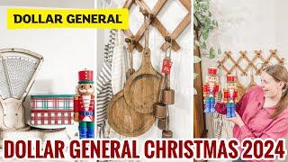 Dollar General | Vintage Style Christmas | Shop With Me & Haul & A DIY!  #dollargeneral