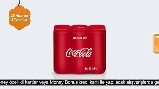 COCA COLA | Hem İndirimli Hem Money Hediyeli Ürünler Sadece Migros'ta