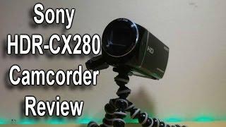 Sony HDR-CX280 Camcorder Review