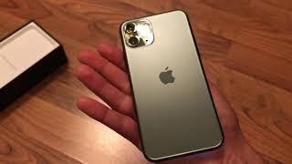 iPhone 11 Pro Unboxing midnight green