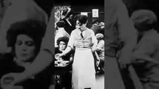 Chaplin shakes and drinks his Cocktail  #charliechaplin