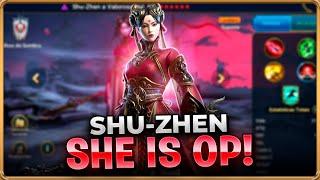 LITERALLY BROKEN! Shu Zhen The Valorous Champion Spotlight Raid Shadow Legends