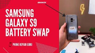 S9 Battery Swap.. But the back is Broken? #Shorts