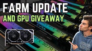 2024 GPU Crypto Mining Farm Update + GPU GIVEAWAY!