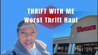 COME THRIFT WITH ME!! Worst Thrift Haul #thrifting #thriftwithme #thrifthaul