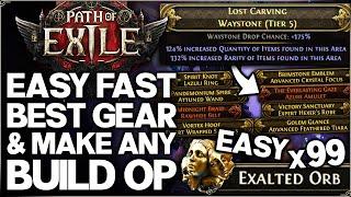 Path of Exile 2 - How to Get the BEST Gear EASY & FAST - Best Build Farming Guide & OP Trading Tips!