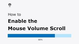  How to enable the Mouse Volume Scroll in Turn Off the Lights browser extension?