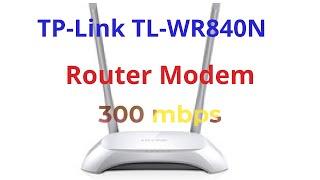 TP-Link TL-WR840N MODEM KURULUMU/ ROUTER NASIL AYARLANIR ?