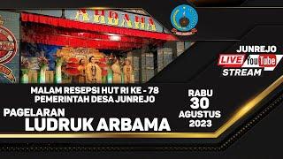 Live Stream Malam Resepsi Pemerintah Desa Junrejo, Ludruk Arbama