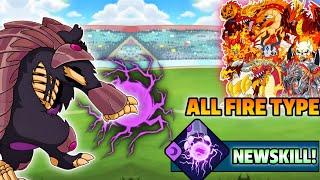 Beramoryx New Skill vs All Fire legendary Battle|| In Dynamons world #dynamonsworld