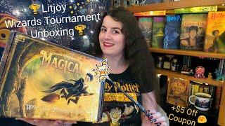 Litjoy Crate  WIZARDS TOURNAMENTUnboxing + Add On's, GIVEAWAY & $5 Coupon BEST Harry Potter Box!