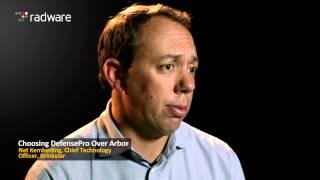 Always-On DDoS Protection: Brinkster - Radware