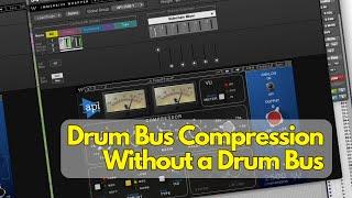 Drum Bus Compression Without a Drum Bus