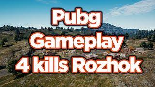 Pubg Gameplay 4 kills Rozhok -Erangel after 6.3 update | Marvola