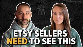 How Taylor Sold $100K+ in her FIRST YEAR on ETSY! w/ TaylorPOD | Print on Demand Wisdom Podcast #11