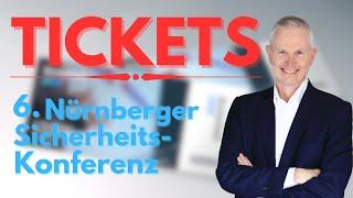 Tickets für die 6. Nürnberger Sicherheitskonferenz