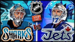 San Jose Sharks Vs Winnipeg Jets Live: NHL Watch Party and Play by Play!