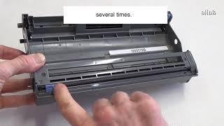 How to clean the Brother printer corona wire