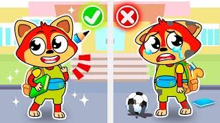  Good Student VS Bad Student  Learn School Rules  Back to School | Stories For Kids by Bamboo! ⭐️