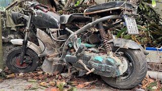 (Compilation) Complete Restoration Of A Broken Motorbike 23 Years Ago // Attila (SYM)