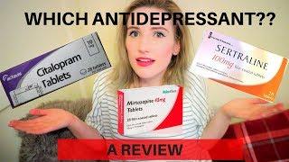 My Experience Taking ANTIDEPRESSANTS || Sertraline, Mirtazapine and Citalopram REVIEW