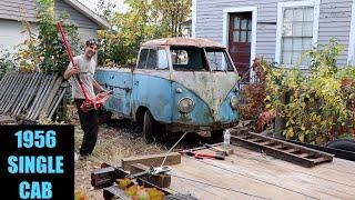 Another Old VW Saved From Crusher - 56 Single Cab Truck