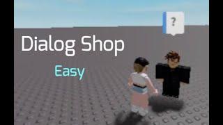 Dialog Shop Character (EASY) | RobloxTutorials