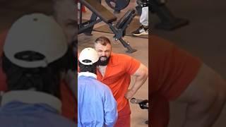 Cleaner ANATOLY Shocks BODYBUILDER in a GYM #anatoly #fitness #gym