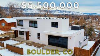 COLORADO OPULENCE: INSIDE A $5.5M BOULDER, CO NEW CONSTRUCTION LUXURY HOME | NEW HOUSE TOUR!