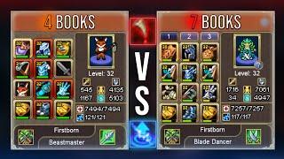 4 Books Beastmaster (Fext) Vs 7 Books Blade dancer (Empatti) - Warspear Online @ZurpWarspear