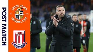 Rob Edwards on Stoke (H) | Post-Match