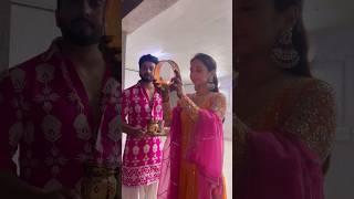 SUBSCRIBE Dheeraj dhoopar and wife karva chauth ️