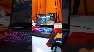 AAJAO 1VS1  LAPTOP PLAYER  FREEFIRE LAPTOP HANDCAM