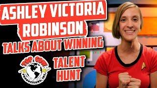 Ashley Victoria Robinson talks about winning Top Cow Talent Hunt