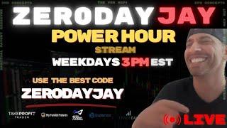 LIVE Power Hour Prop Firm Trading Futures (Happy Little 200 Point Dump...)
