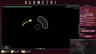 osu! | Alumetri | Drop - Granat [Expert] +HDHRDT 98.54% FC #1 713pp | Livestream!