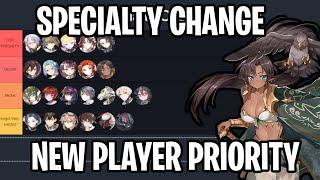 Specialty Change Units - What to Prioritize? [Epic Seven]