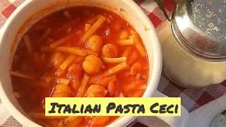 Italian Pasta and Ceci