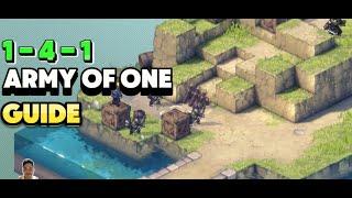 ARMY OF ONE 1-4-1 LONEWOLF 1 GUIDE SWORD OF CONVALLARIA GUIDE