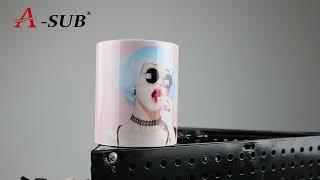 How to Sublimate a Mug using the A-sub 125 gsm VIVID Sublimation paper.