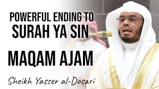 Maqam Ajam | Final Verses of Surah Ya Sin | Fajr-3.11.2024 | Sheikh Yasser al-Dosari | #ياسر_الدوسري